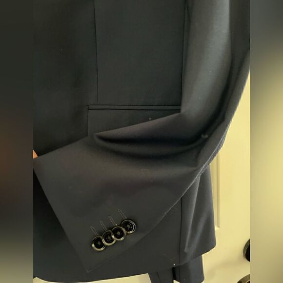 Express Extra Slim Men’s Blazer Size 42R - Picture 2 of 8